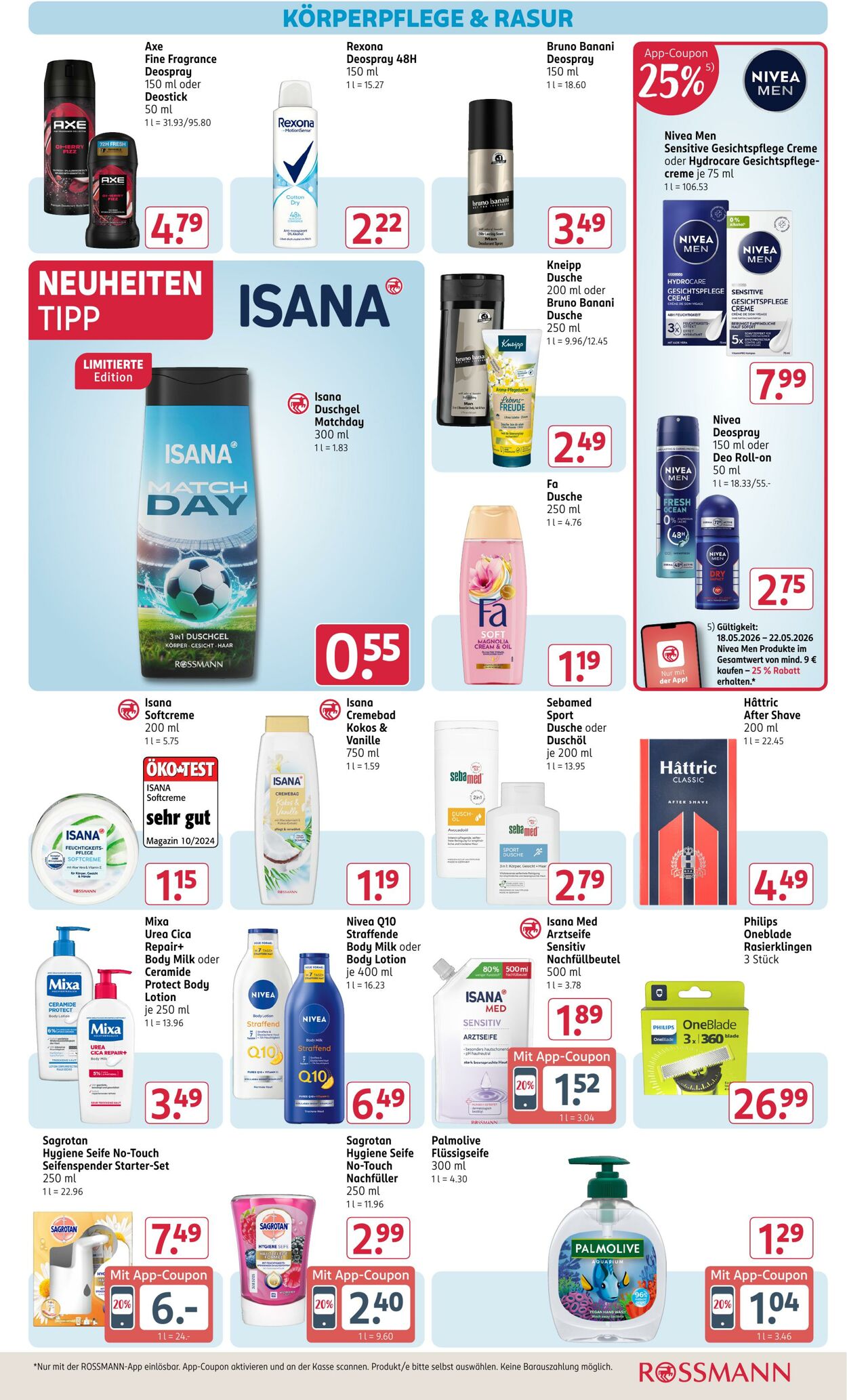 Prospekt Rossmann 18.05.2026 - 23.05.2026