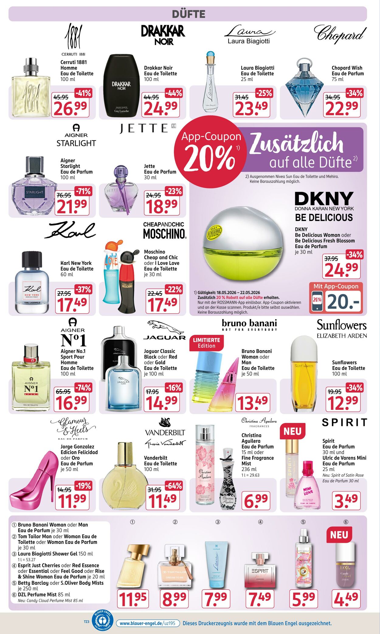 Prospekt Rossmann 18.05.2026 - 23.05.2026