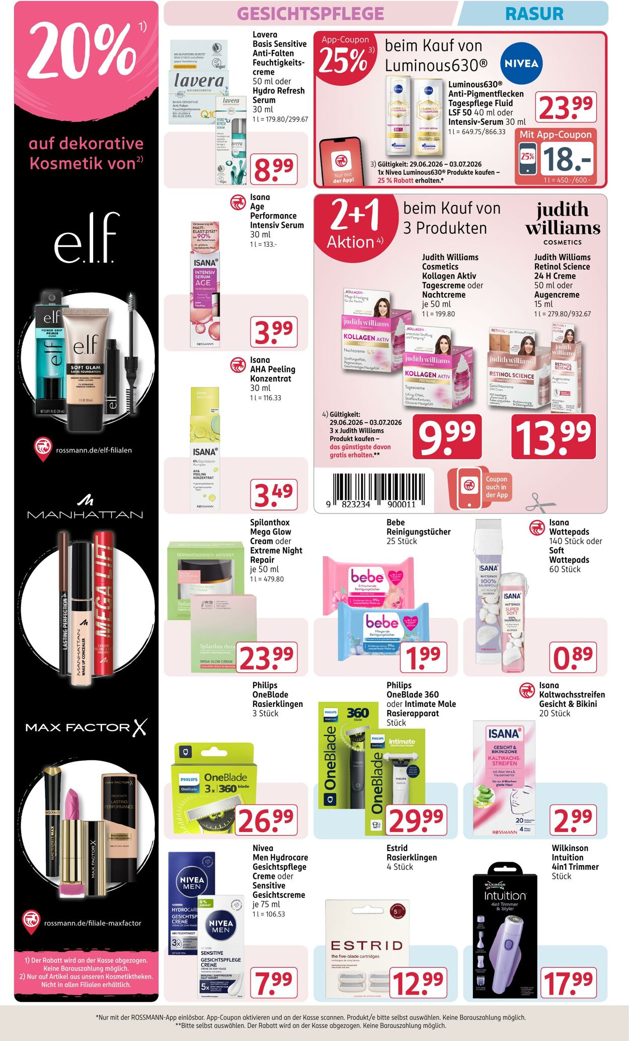 Prospekt Rossmann 29.06.2026 - 04.07.2026
