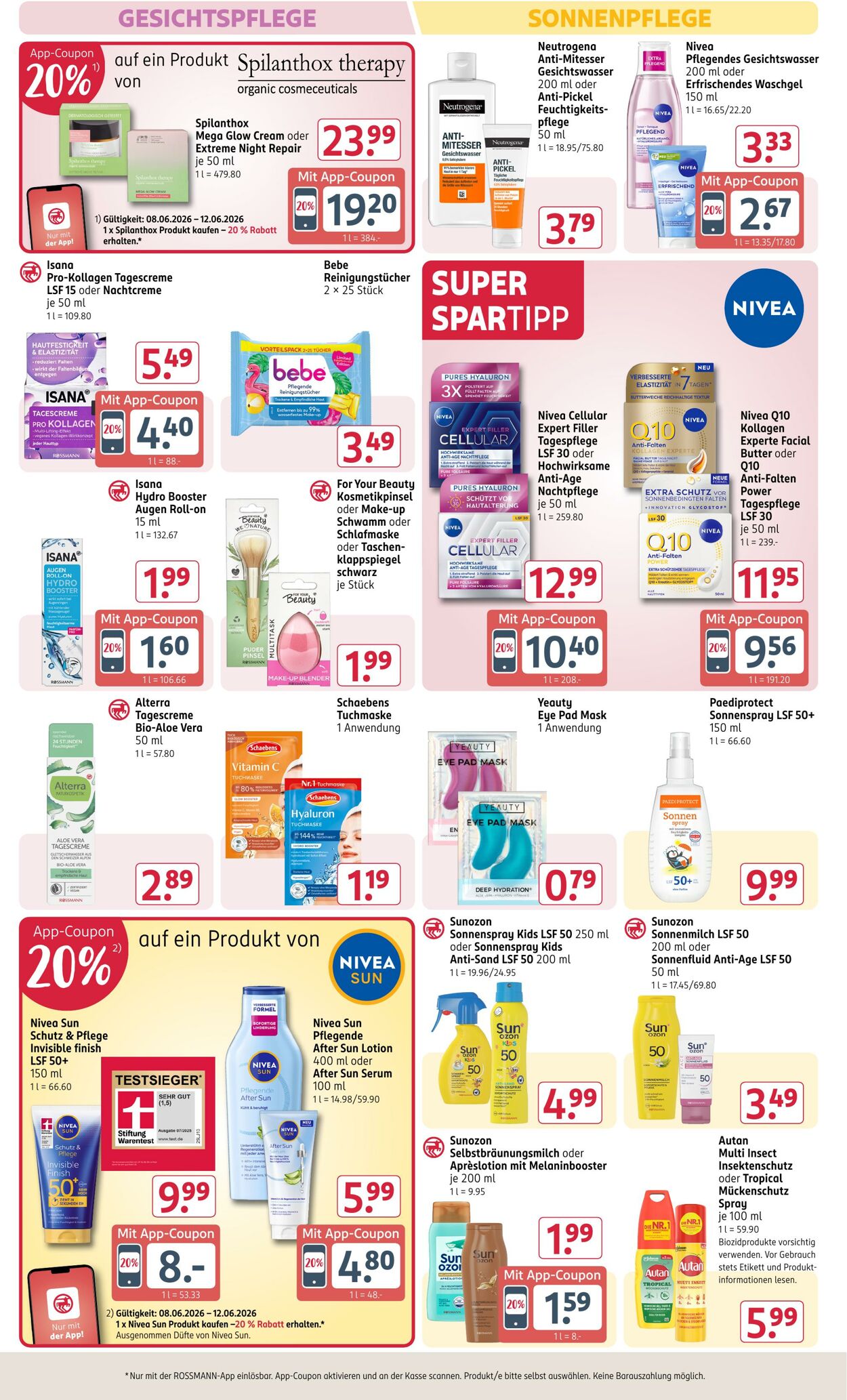 Prospekt Rossmann 08.06.2026 - 13.06.2026