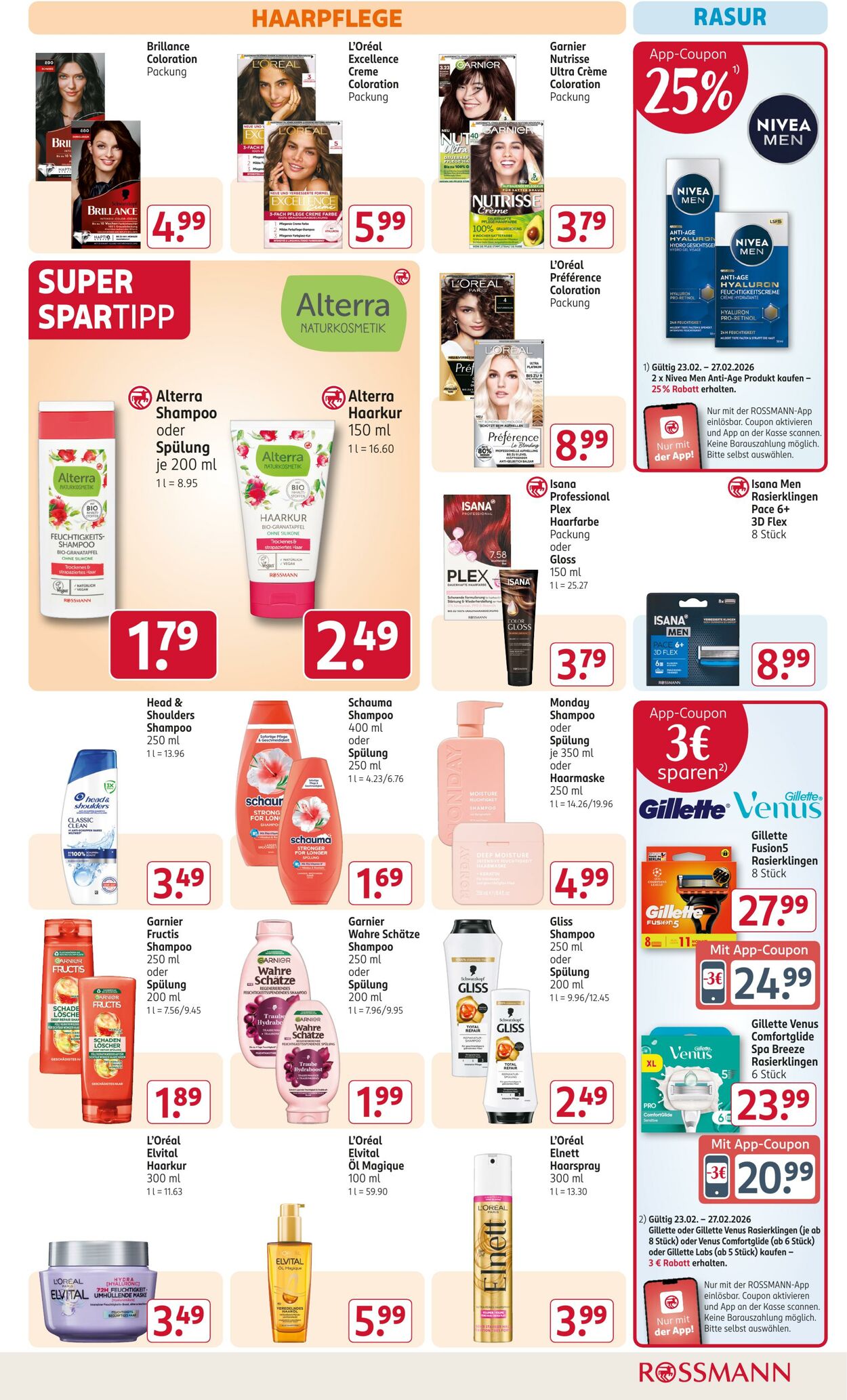 Prospekt Rossmann 23.02.2026 - 28.02.2026