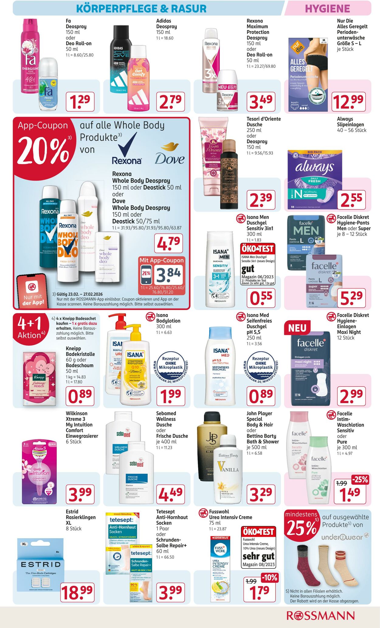 Prospekt Rossmann 23.02.2026 - 28.02.2026
