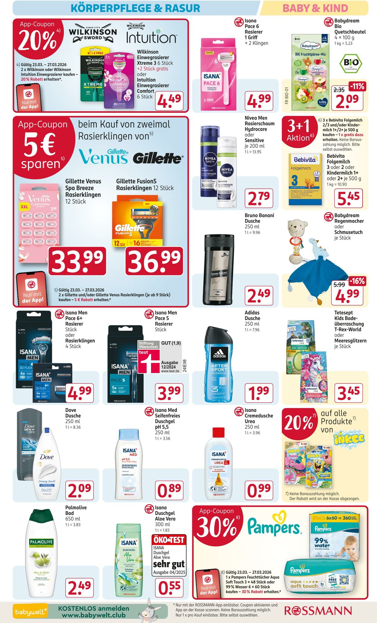 Prospekt Rossmann 23.03.2026 - 28.03.2026