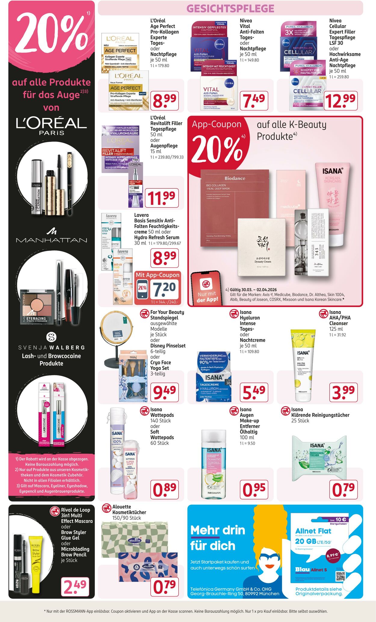 Prospekt Rossmann 30.03.2026 - 04.04.2026