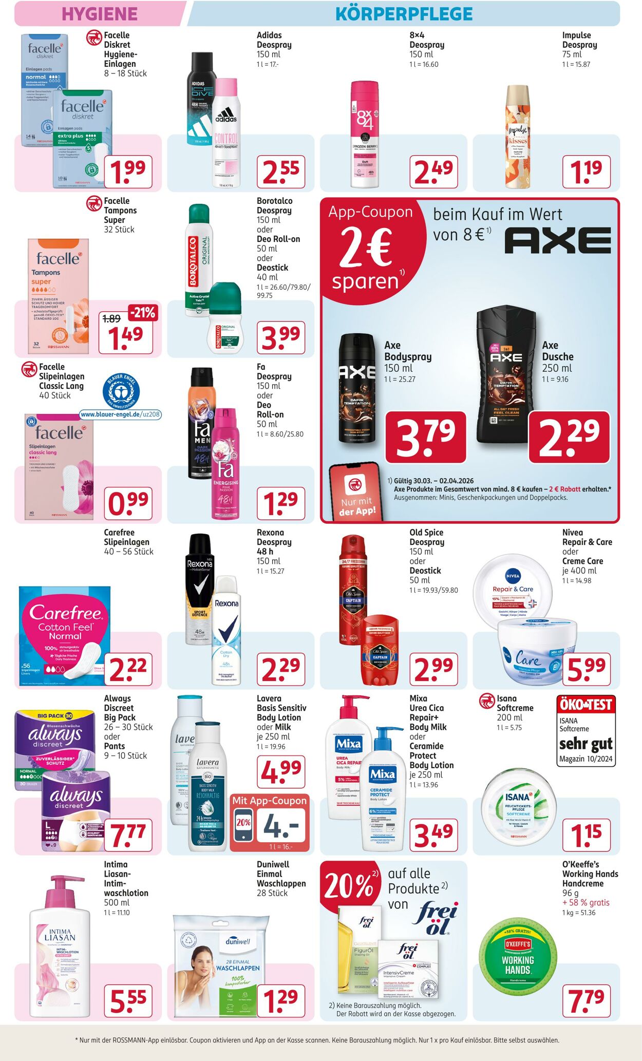 Prospekt Rossmann 30.03.2026 - 04.04.2026