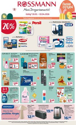 Prospekt Rossmann 30.03.2026 - 04.04.2026