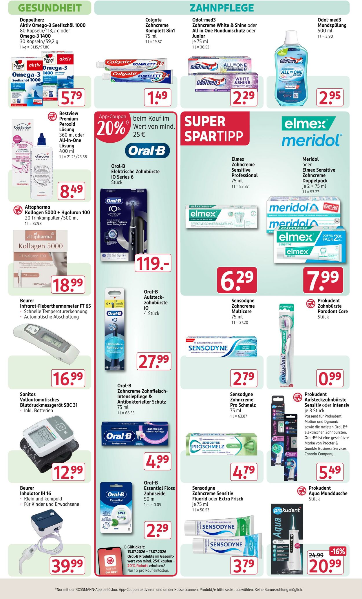 Prospekt Rossmann 13.07.2026 - 18.07.2026