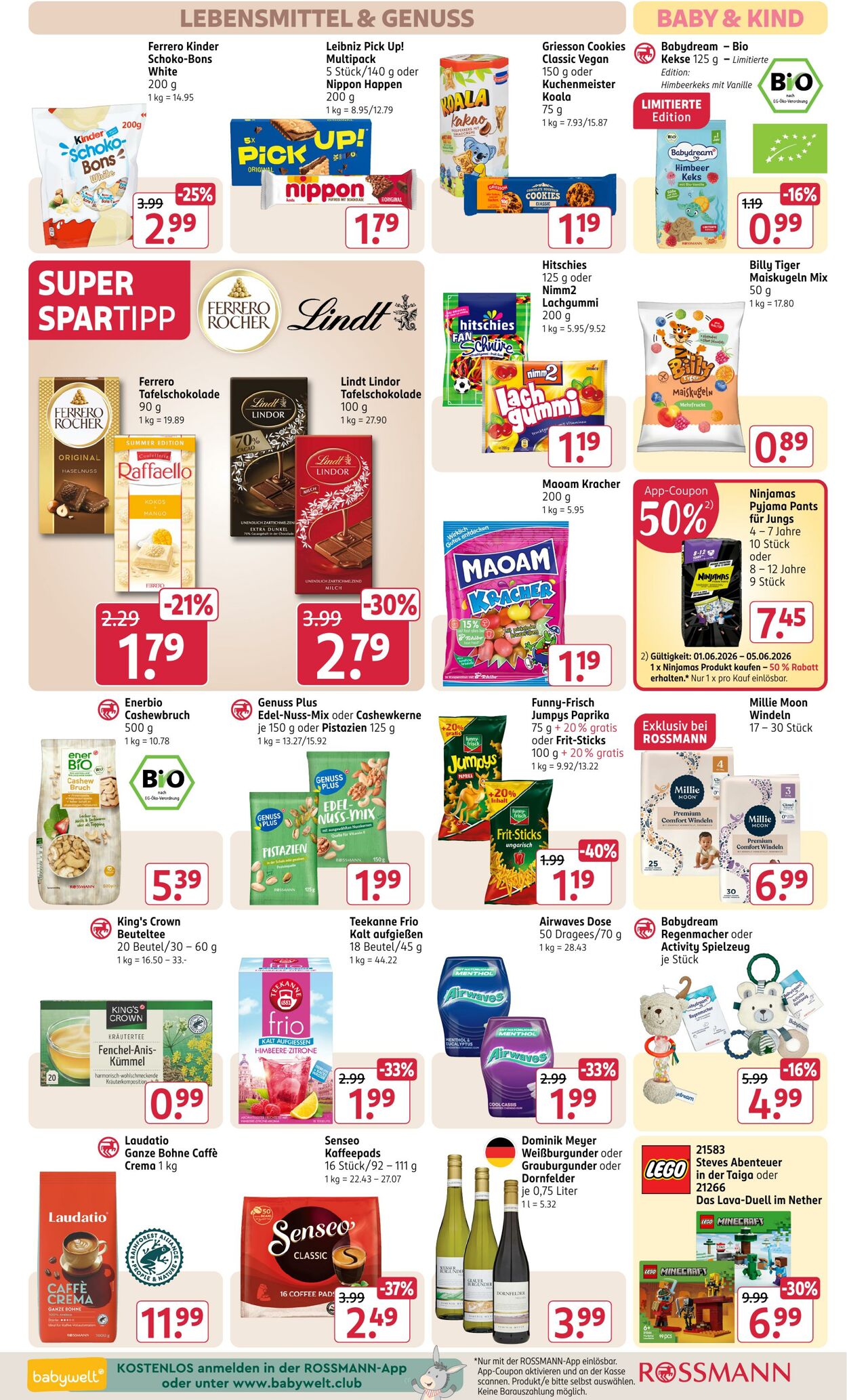 Prospekt Rossmann 01.06.2026 - 06.06.2026