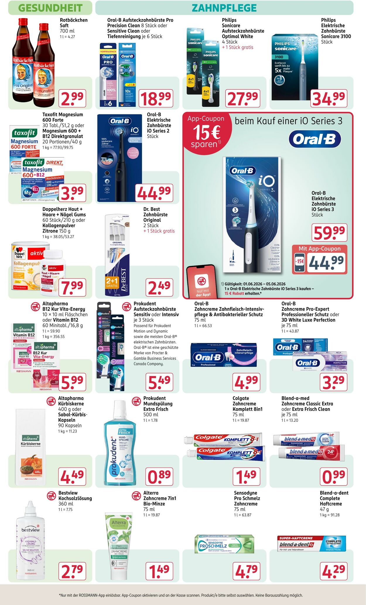Prospekt Rossmann 01.06.2026 - 06.06.2026