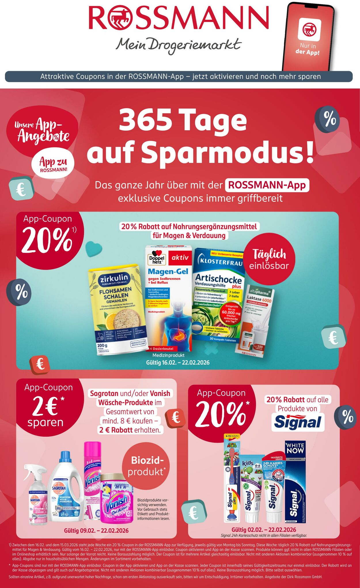 Prospekt Rossmann 16.02.2026 - 21.02.2026