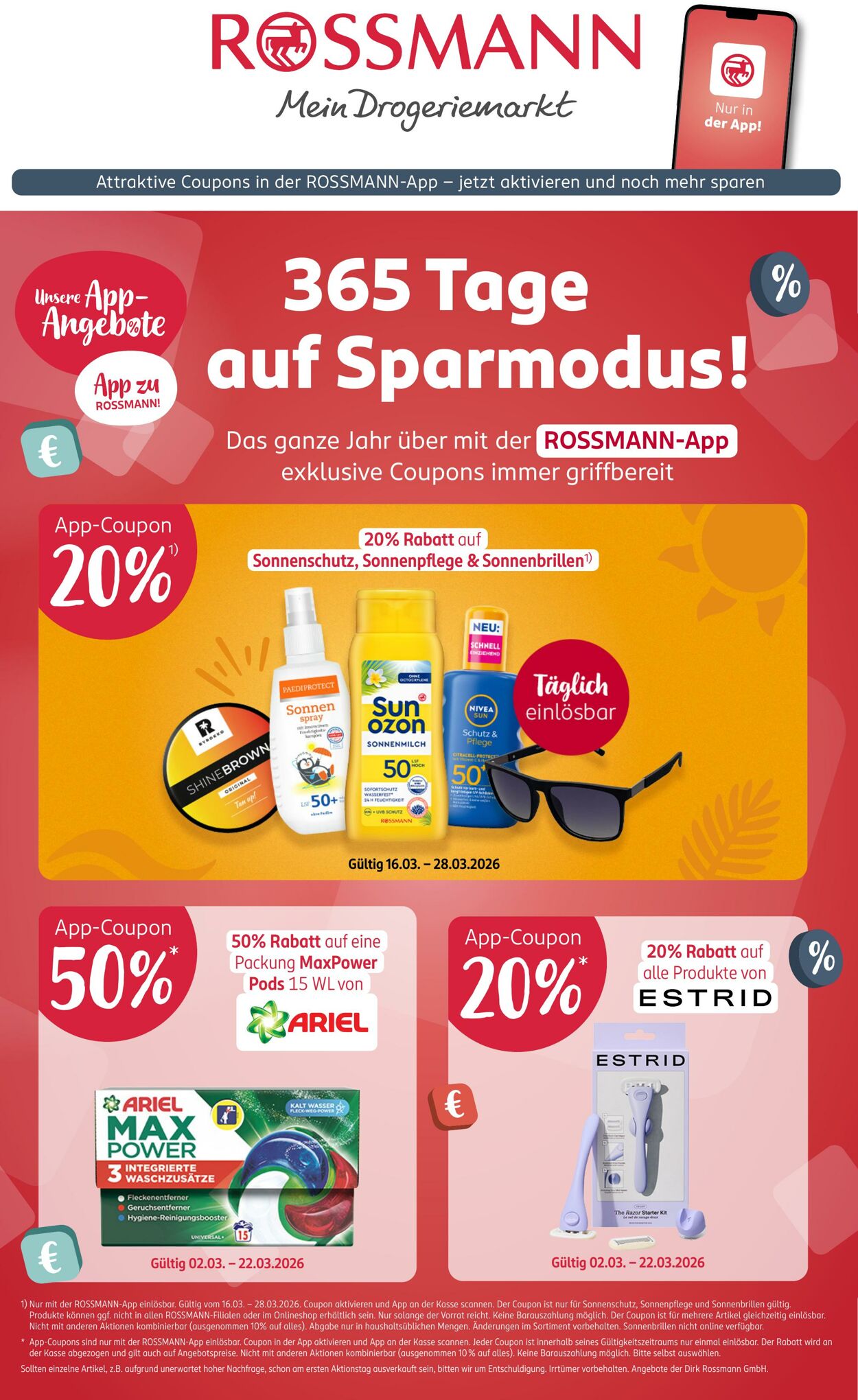 Rossmann Wöchentliche Prospekte
