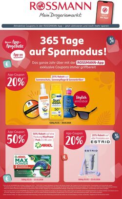 Prospekt Rossmann 16.03.2026 - 21.03.2026