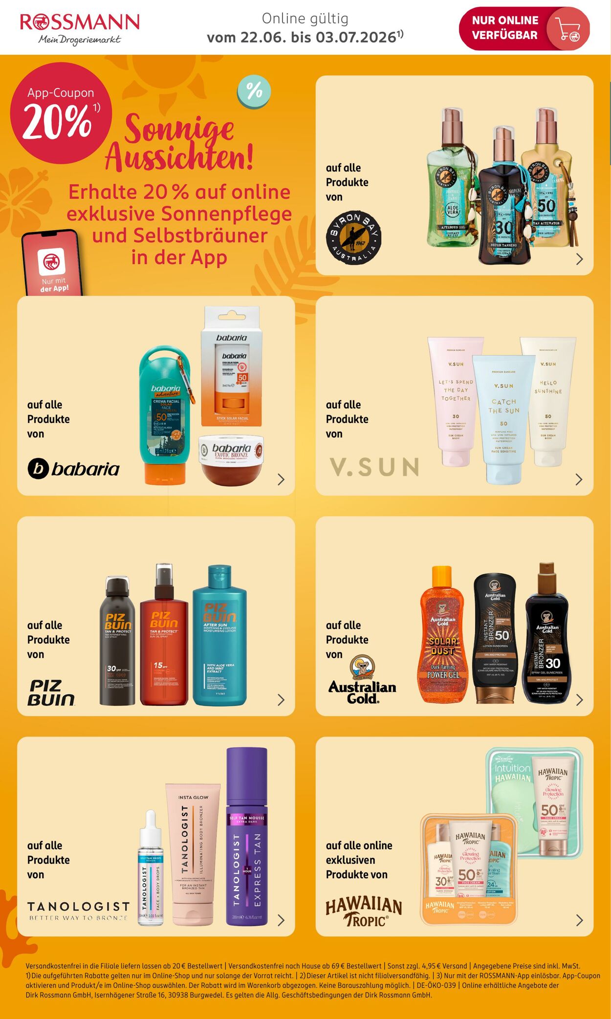 Prospekt Rossmann 22.06.2026 - 27.06.2026