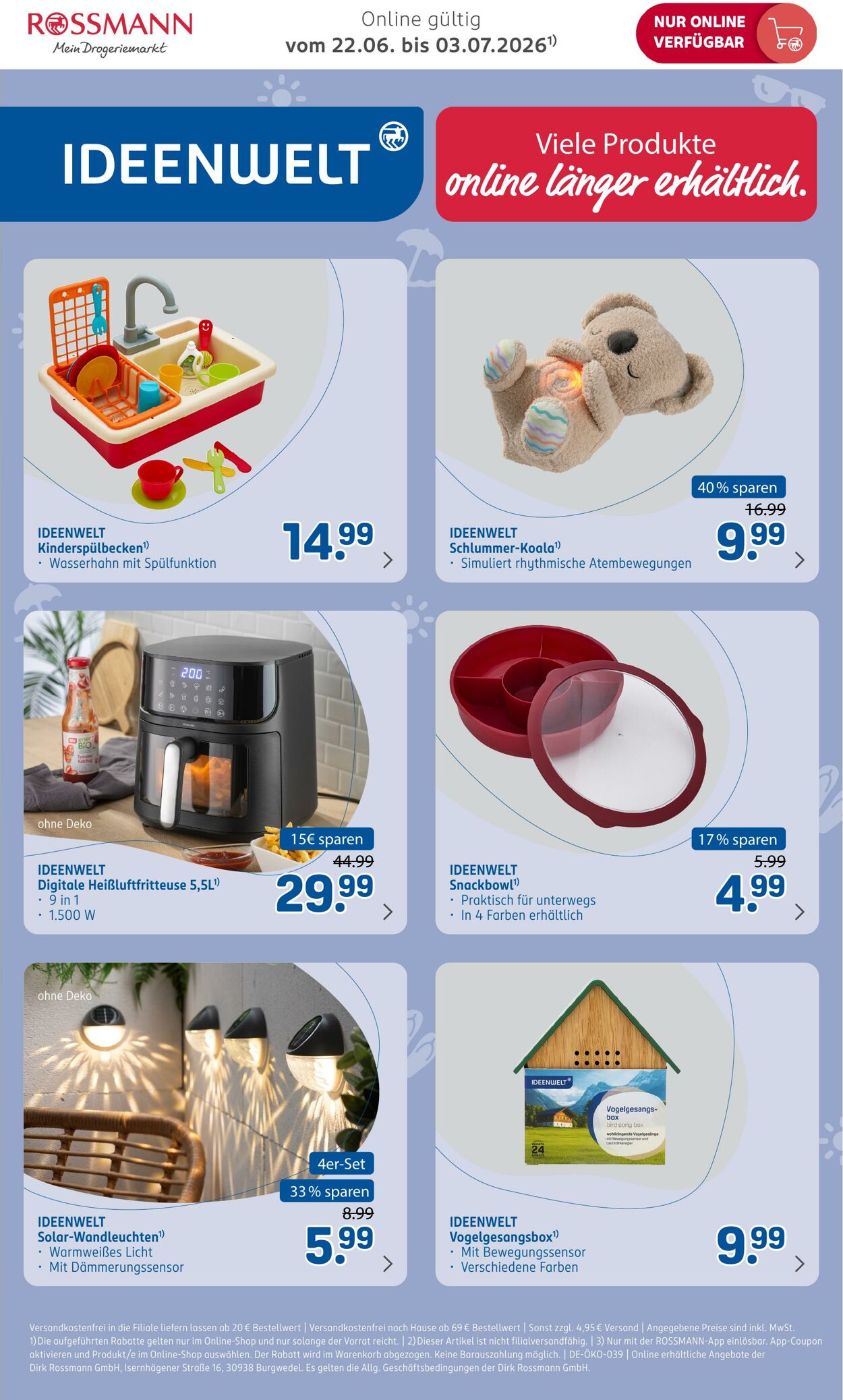 Prospekt Rossmann 22.06.2026 - 27.06.2026