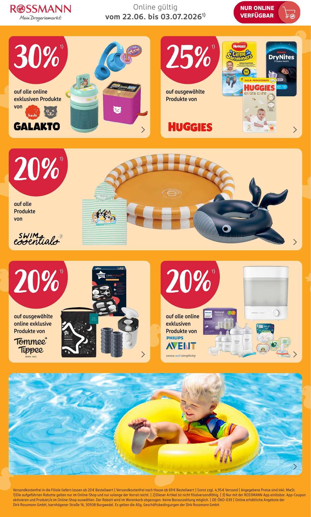 Prospekt Rossmann 22.06.2026 - 27.06.2026