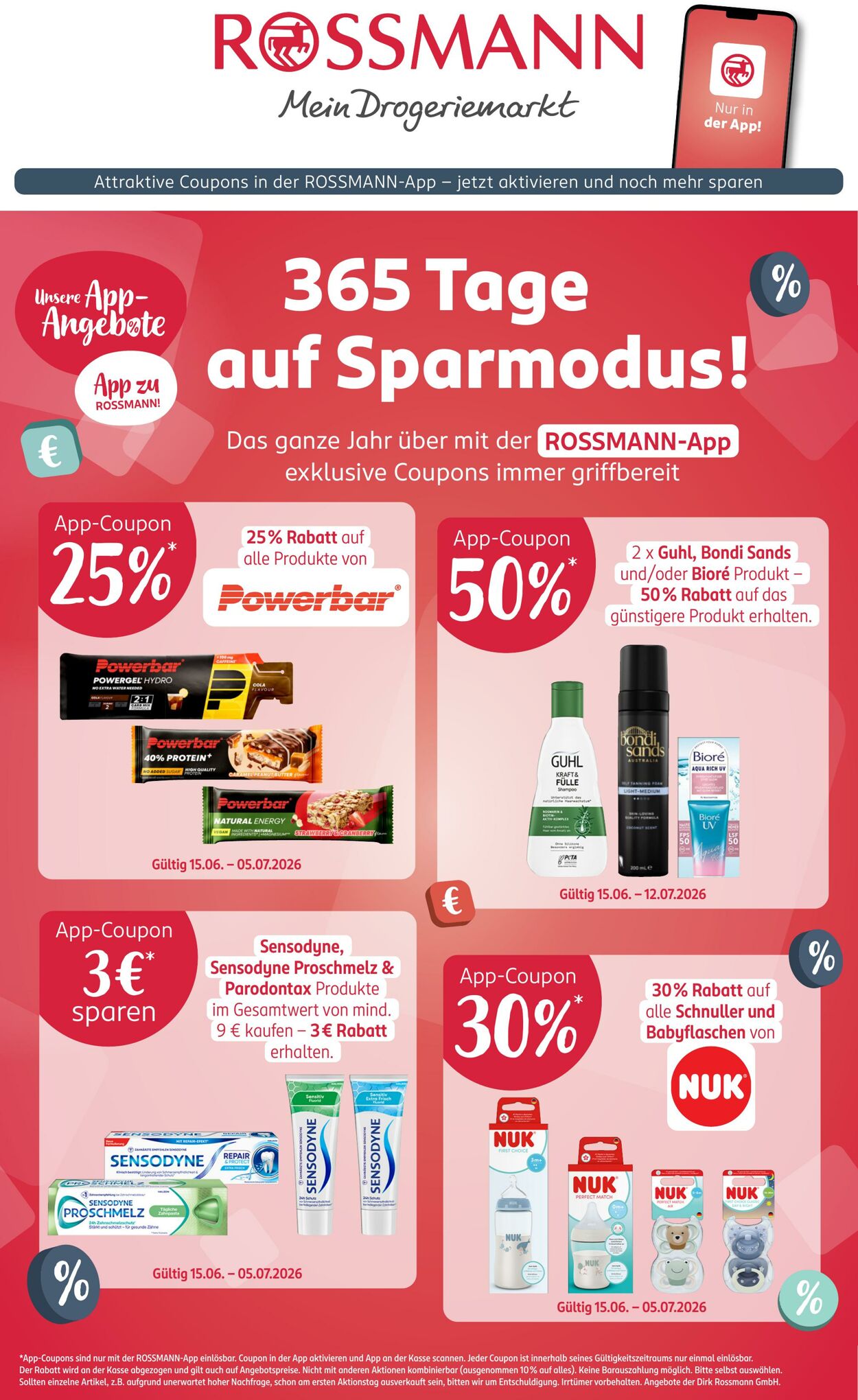 Prospekt Rossmann - Jetzt den ROSSMANN App Angebote Blätterkatalog entdecken | rossmann.de 15 Jun, 2026 - 20 Jun, 2026