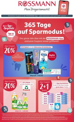 Prospekt Rossmann 25.05.2026 - 30.05.2026