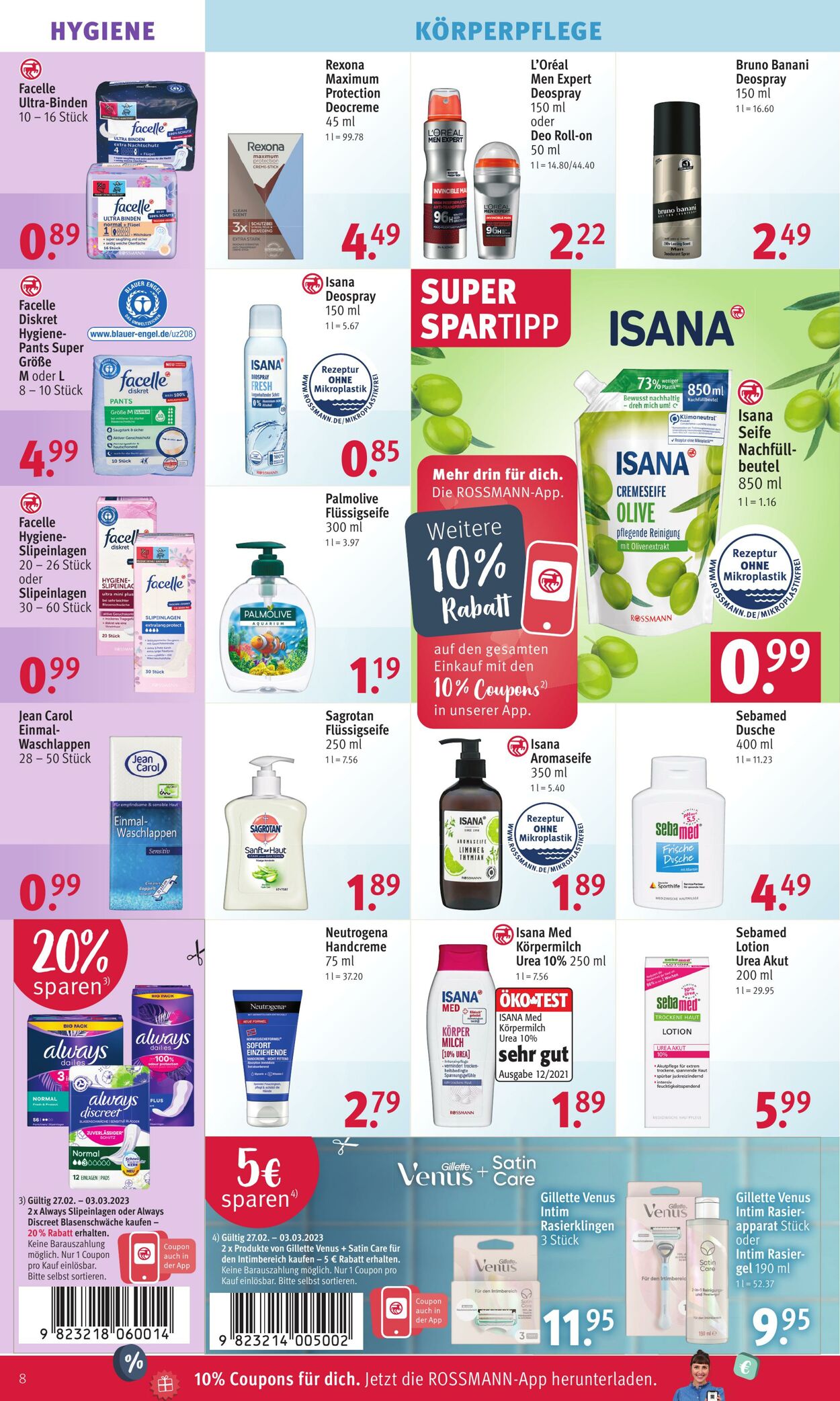 Prospekt Rossmann 27.02.2023 - 03.03.2023