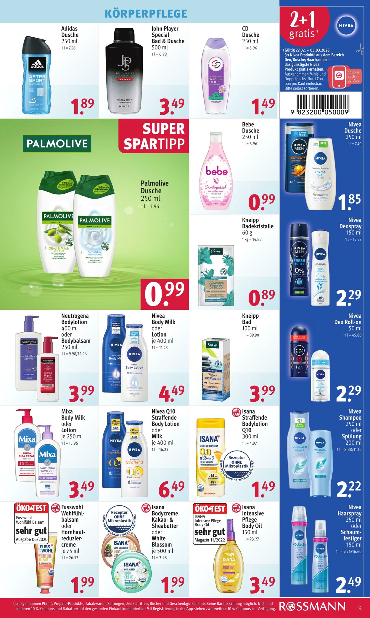 Prospekt Rossmann 27.02.2023 - 03.03.2023