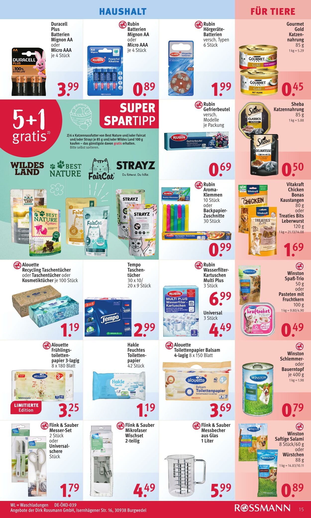 Prospekt Rossmann 03.04.2023 - 06.04.2023