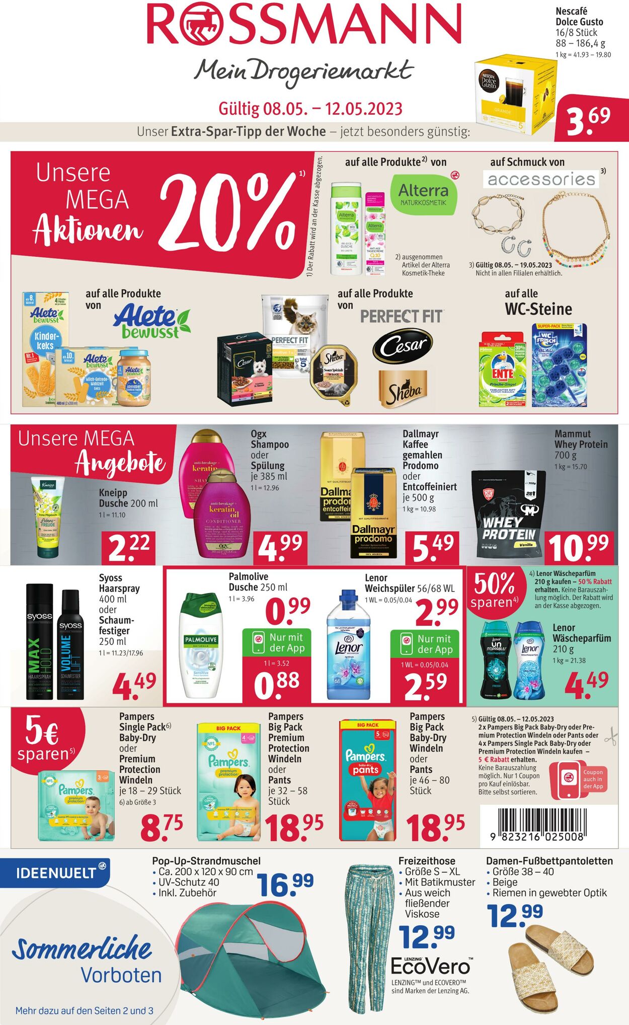 Prospekt Rossmann 08.05.2023 - 13.05.2023