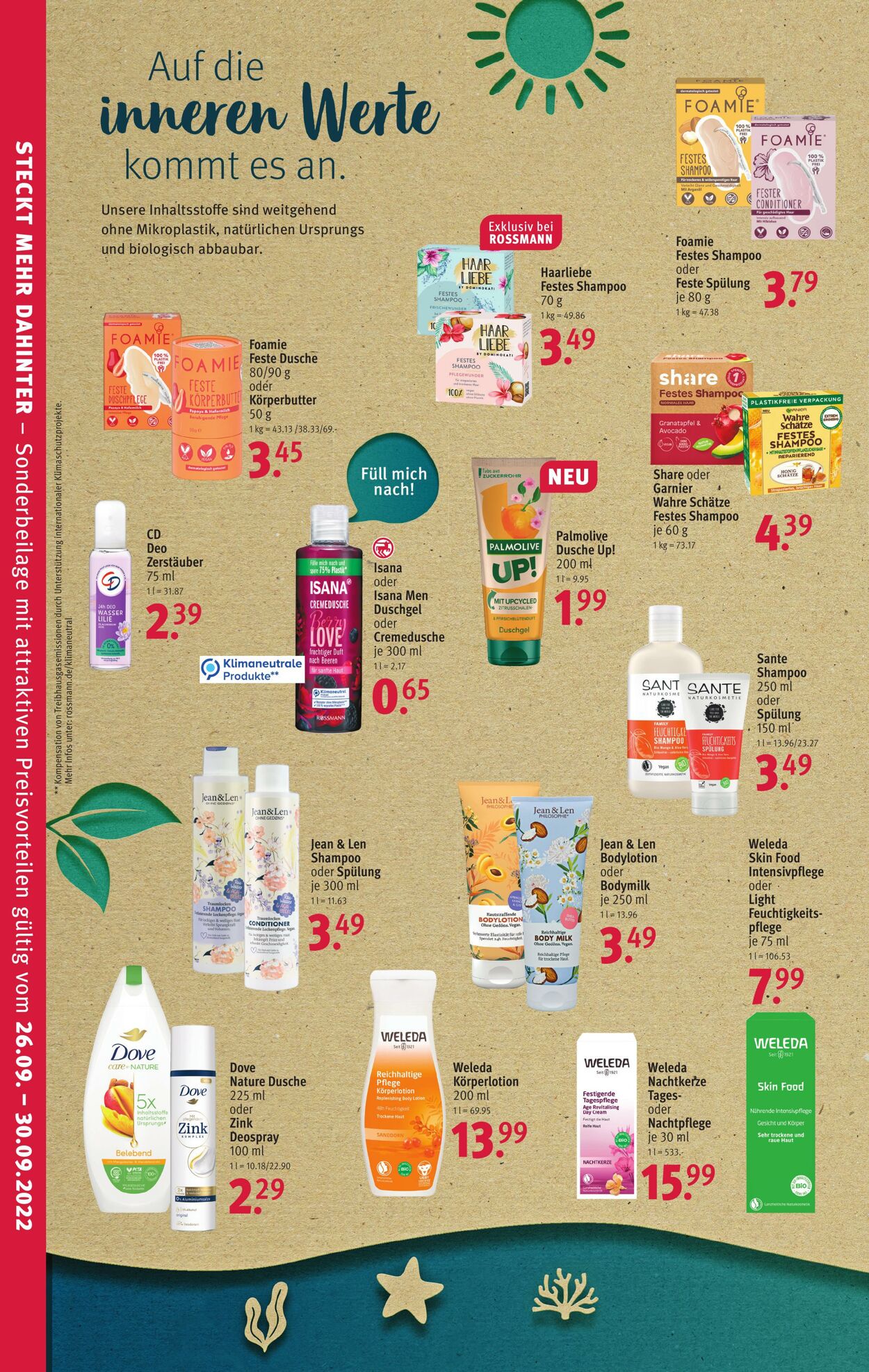 Prospekt Rossmann 26.09.2022 - 30.09.2022