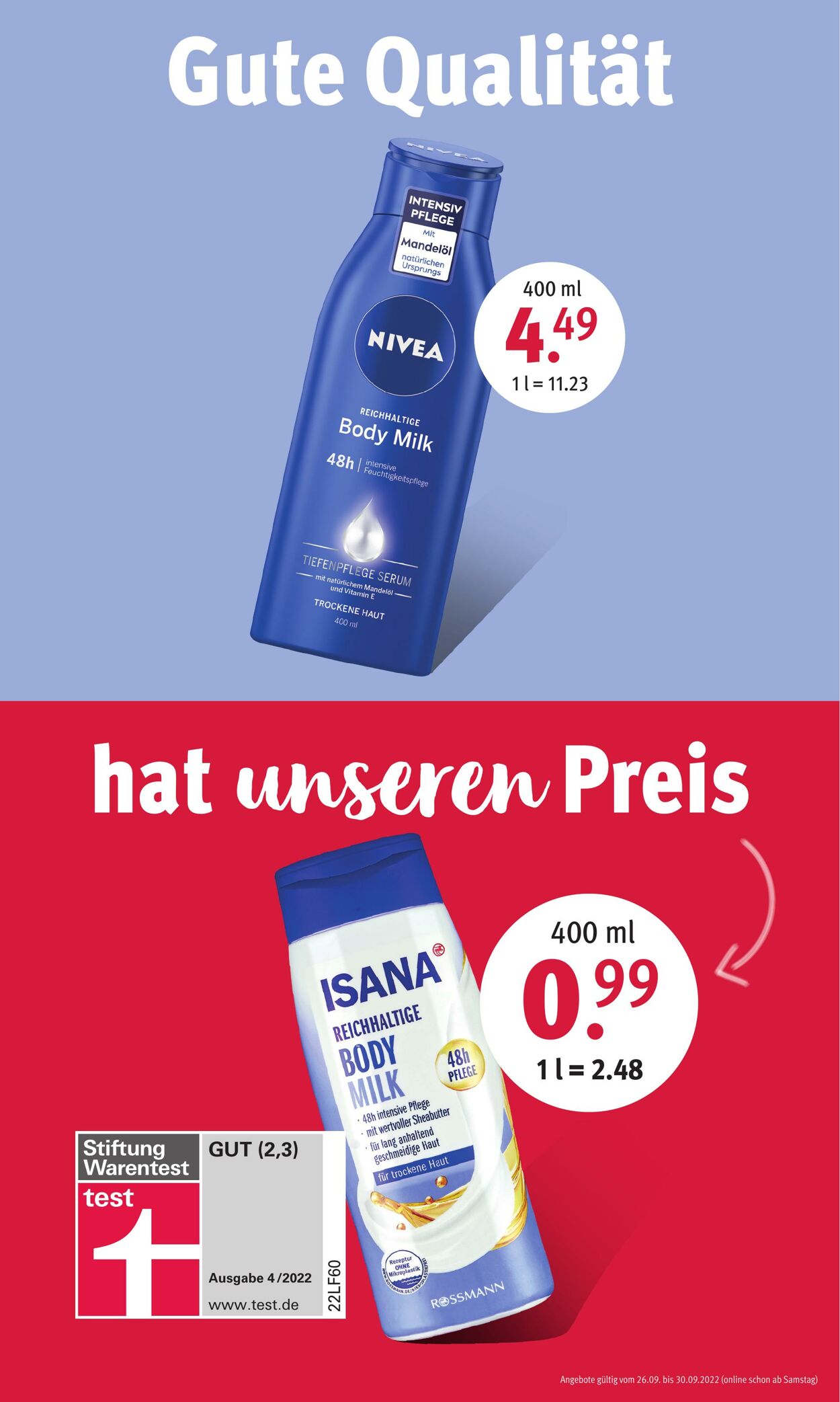 Prospekt Rossmann 26.09.2022 - 30.09.2022