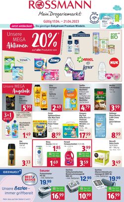 Prospekt Rossmann 17.04.2023 - 22.04.2023