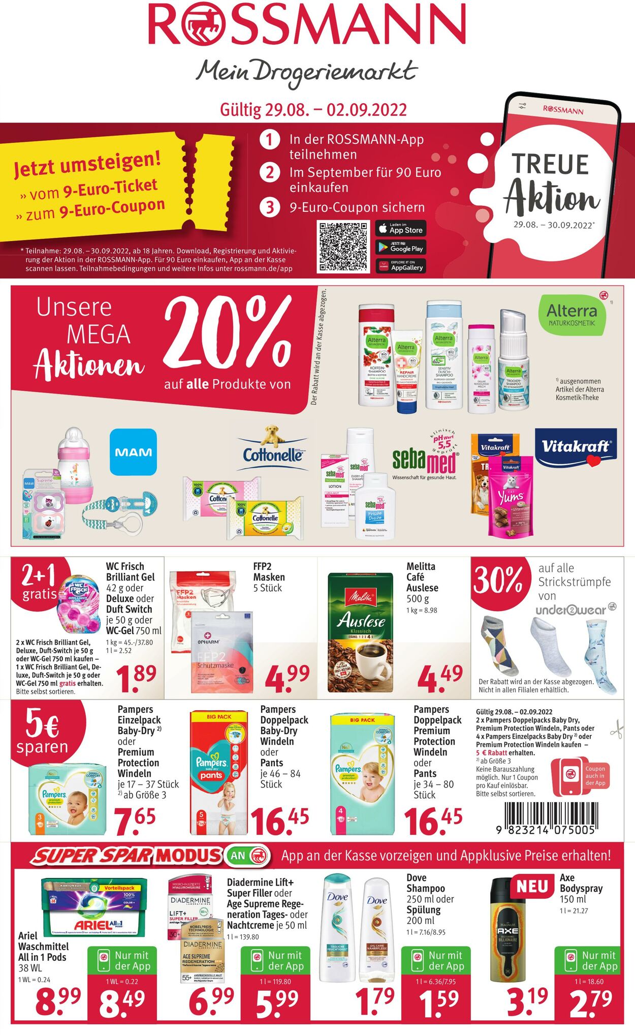 Prospekt Rossmann 29.08.2022 - 03.09.2022