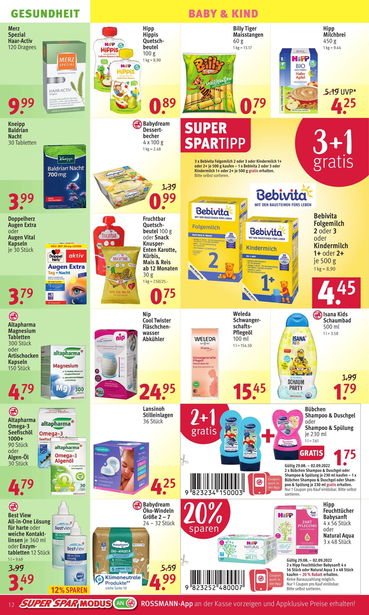 Prospekt Rossmann 29.08.2022 - 03.09.2022