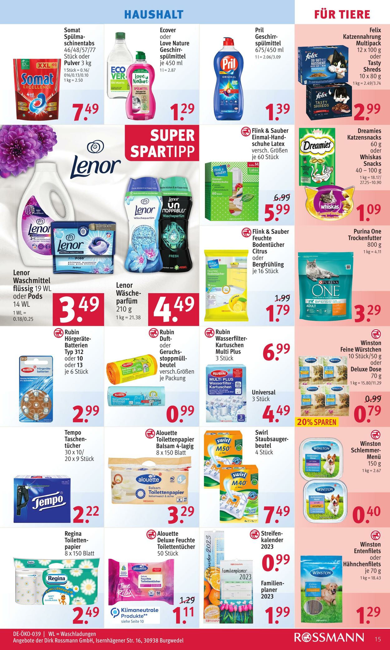 Prospekt Rossmann 29.08.2022 - 03.09.2022