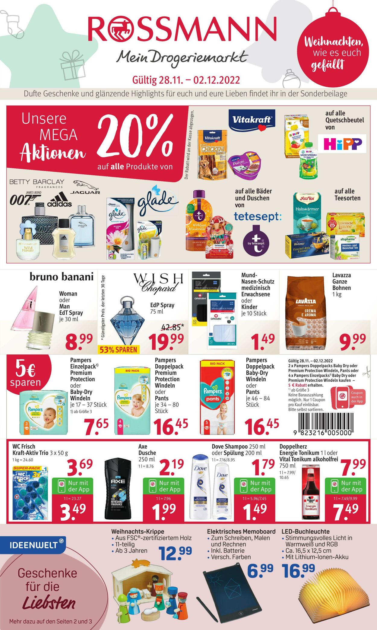 Prospekt Rossmann 28.11.2022 - 02.12.2022