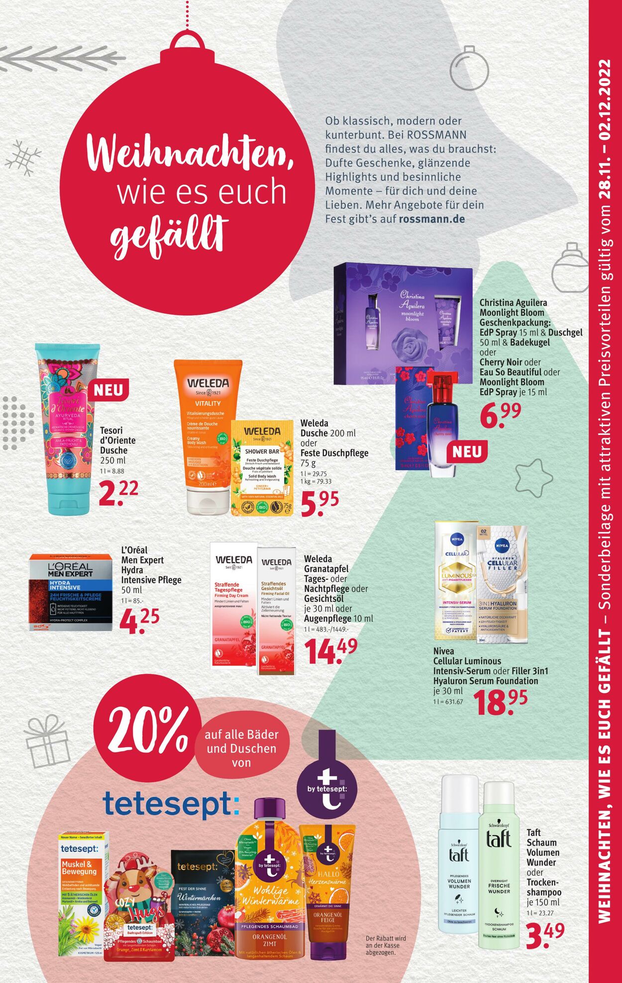 Prospekt Rossmann 28.11.2022 - 02.12.2022