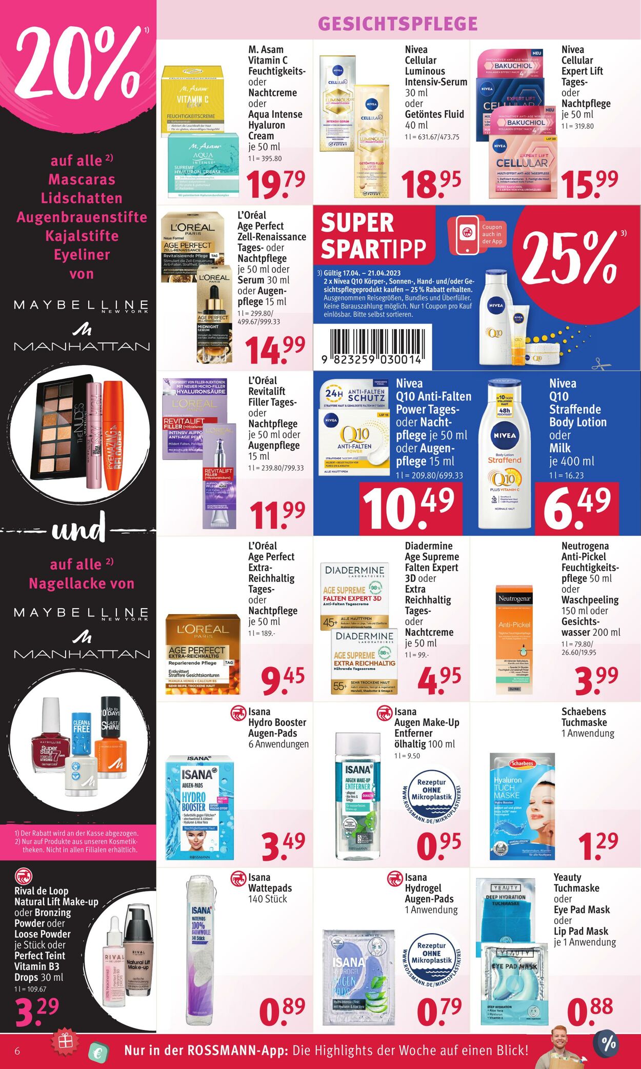 Prospekt Rossmann 17.04.2023 - 22.04.2023