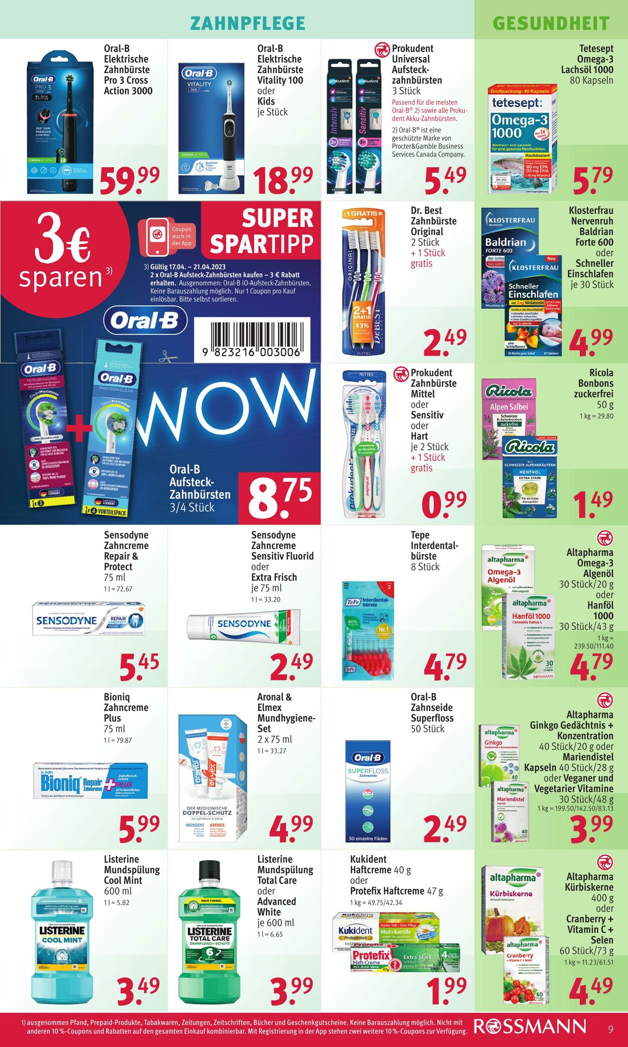 Prospekt Rossmann 17.04.2023 - 22.04.2023