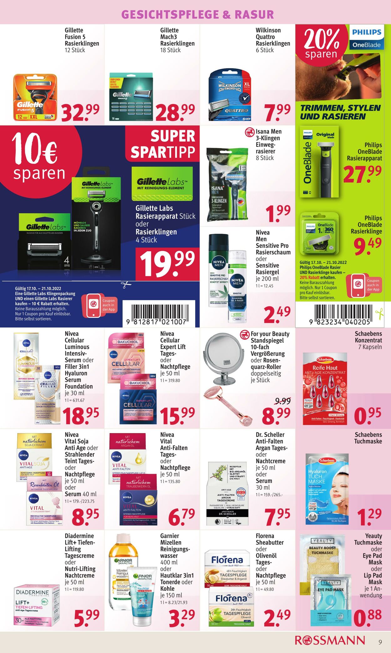 Prospekt Rossmann 17.10.2022 - 21.10.2022