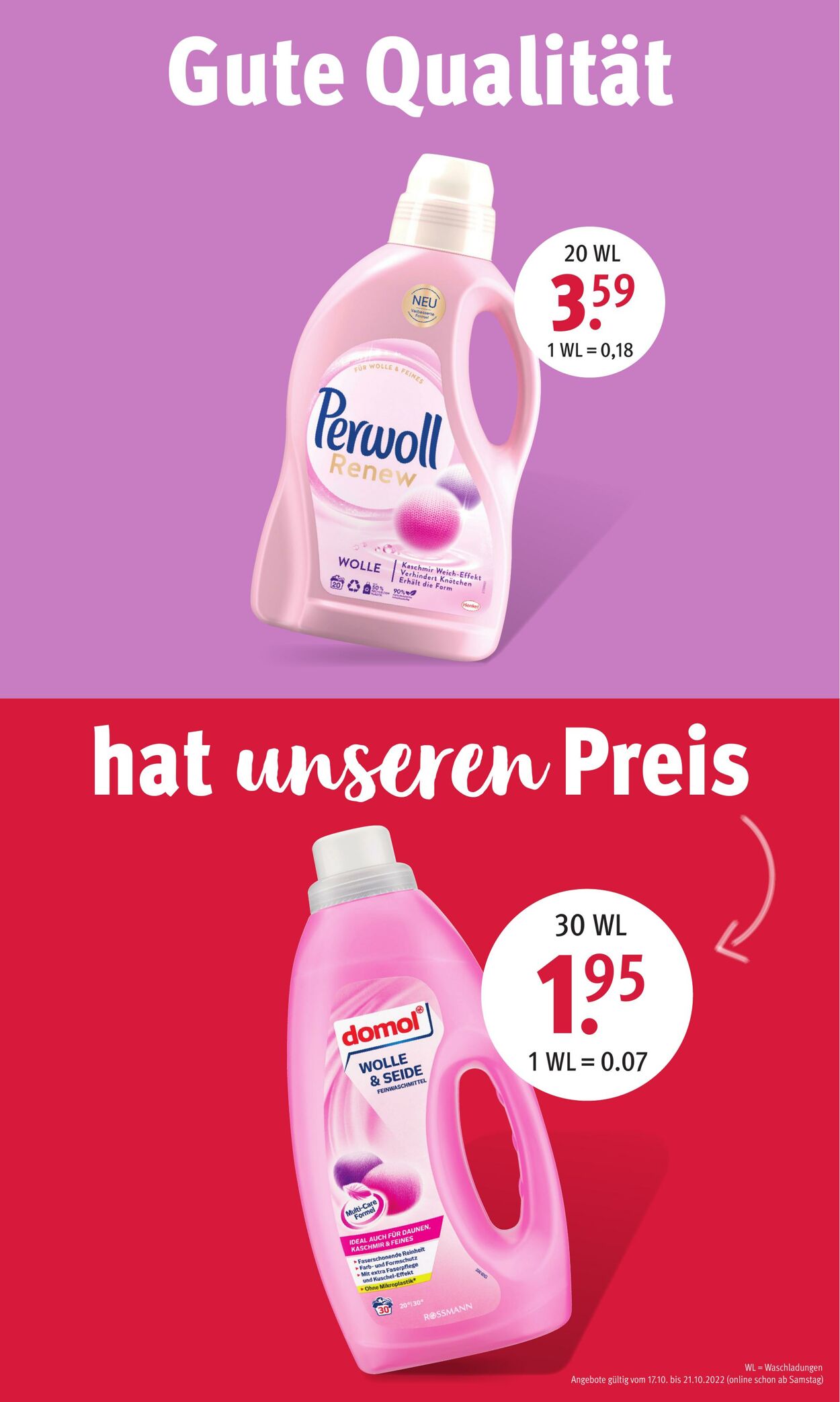 Prospekt Rossmann 17.10.2022 - 21.10.2022