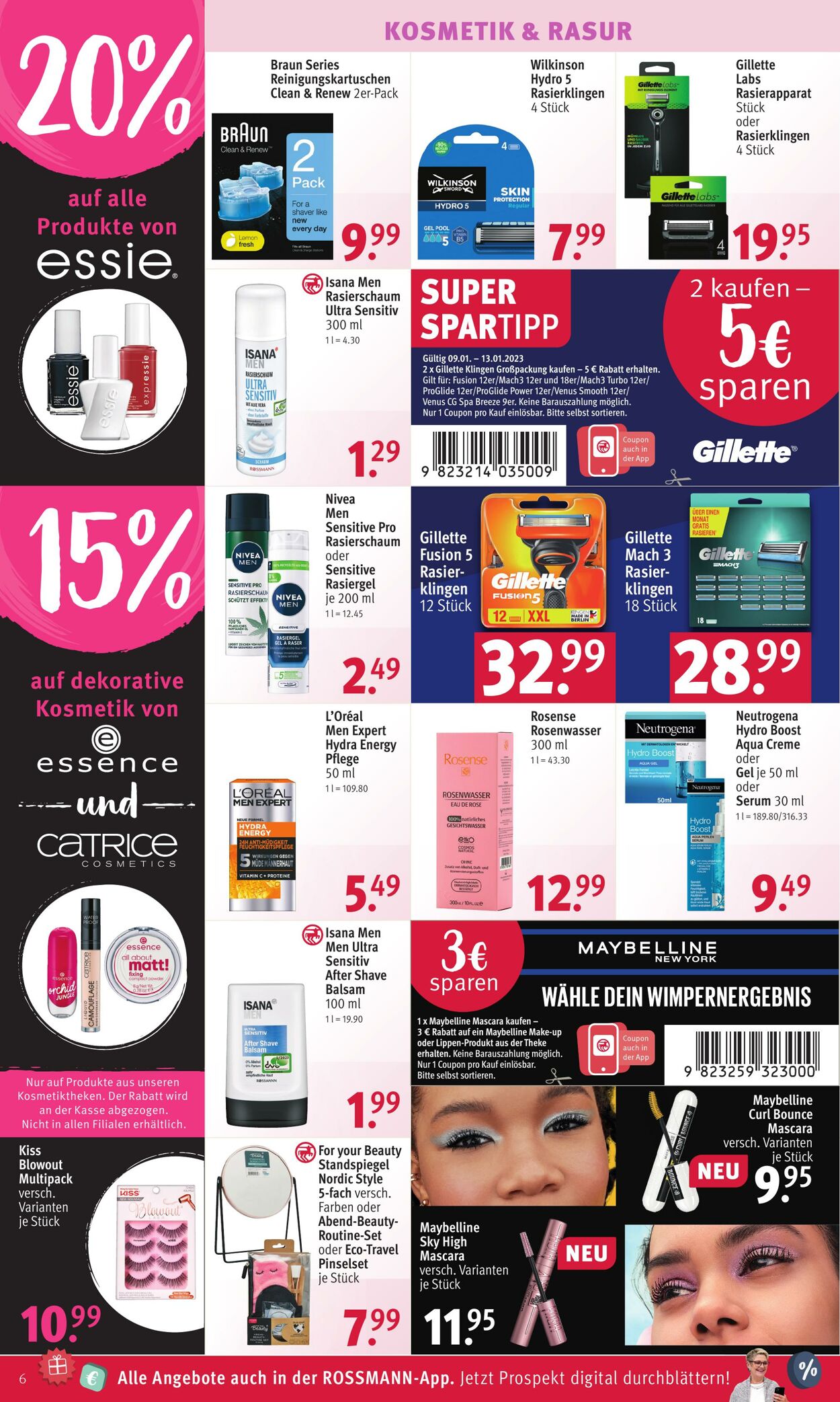 Prospekt Rossmann 09.01.2023 - 13.01.2023