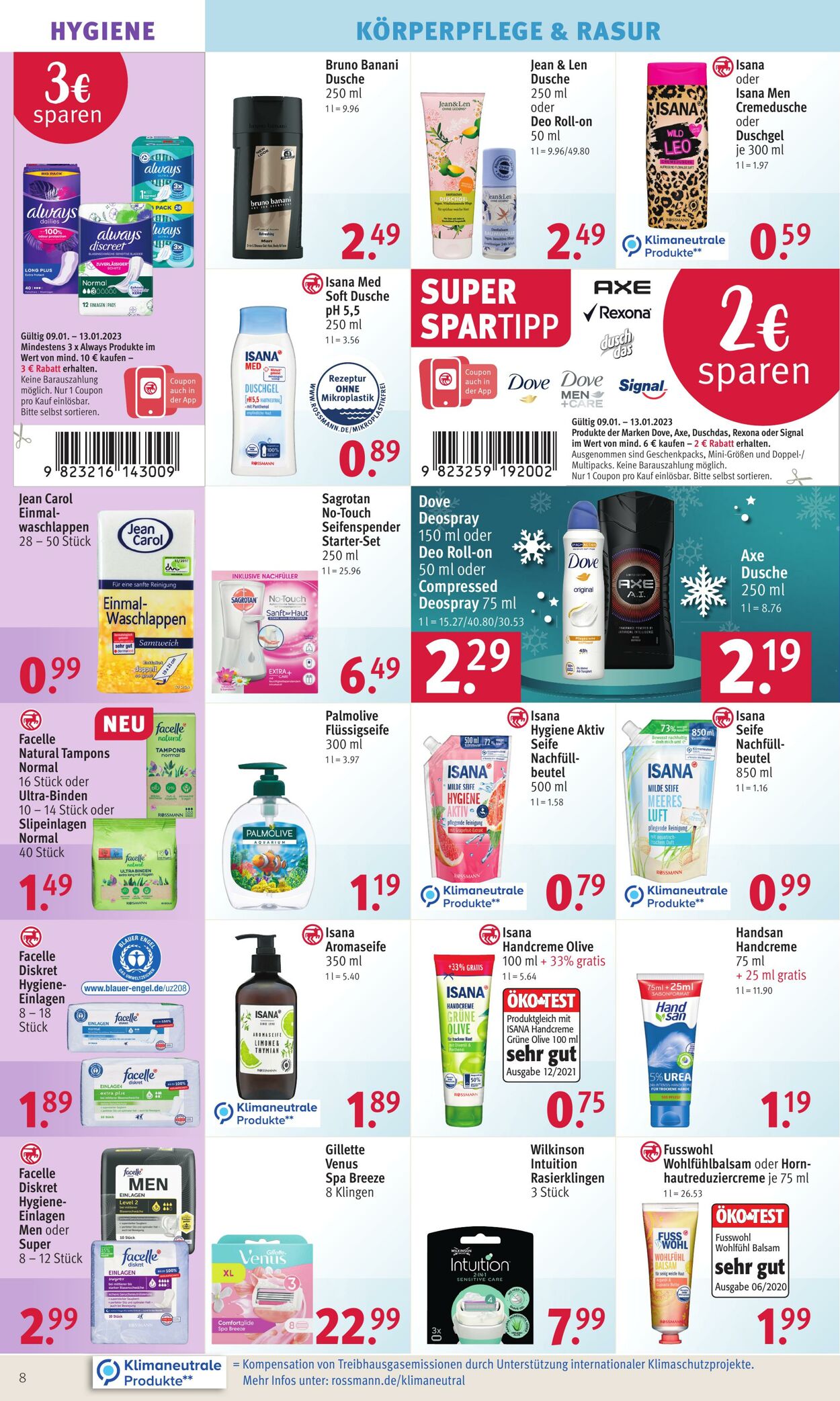 Prospekt Rossmann 09.01.2023 - 13.01.2023