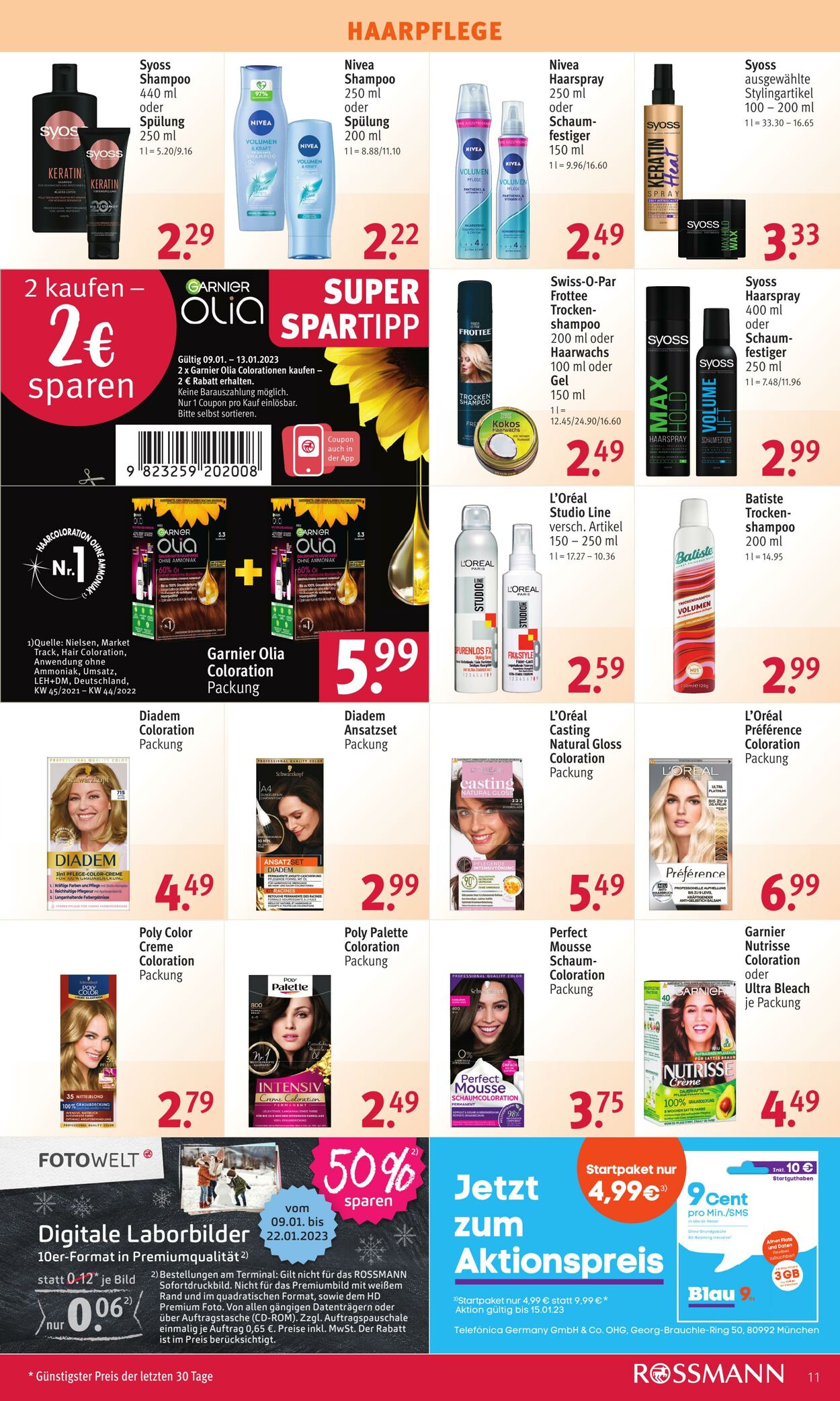 Prospekt Rossmann 09.01.2023 - 13.01.2023