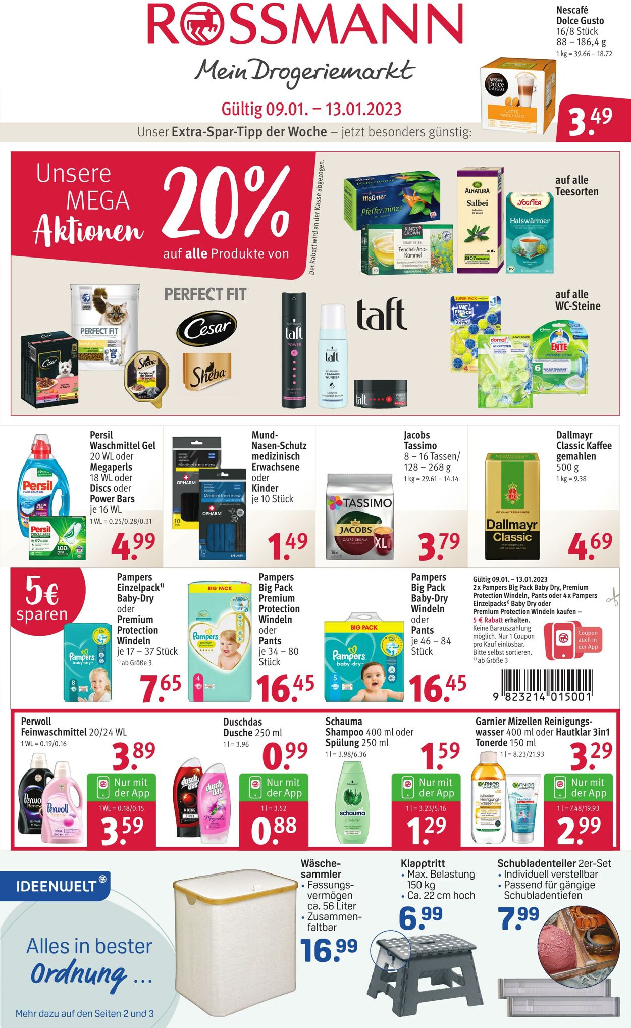 Prospekt Rossmann 09.01.2023 - 13.01.2023