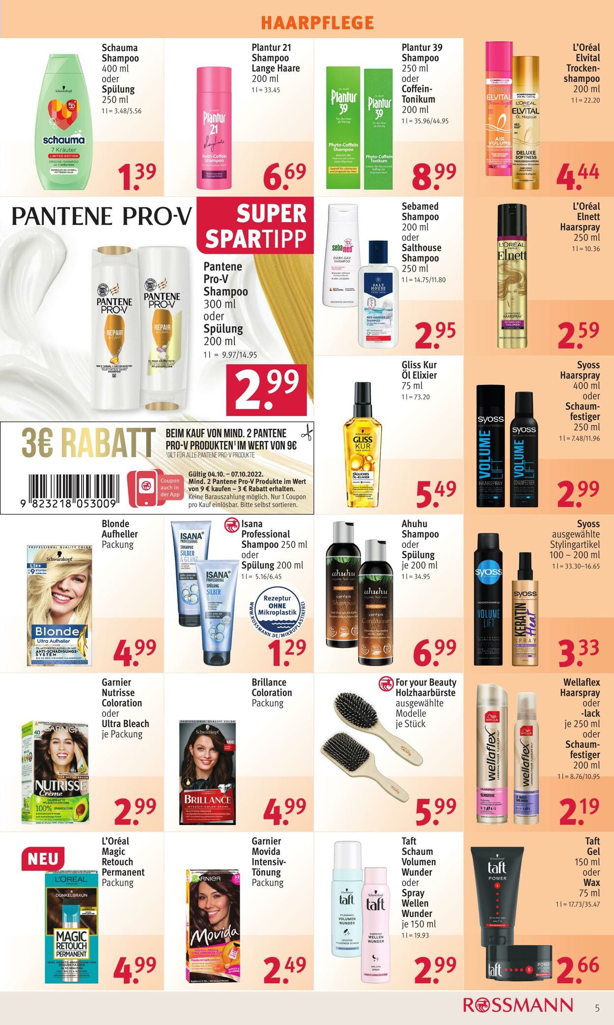 Prospekt Rossmann 04.10.2022 - 07.10.2022