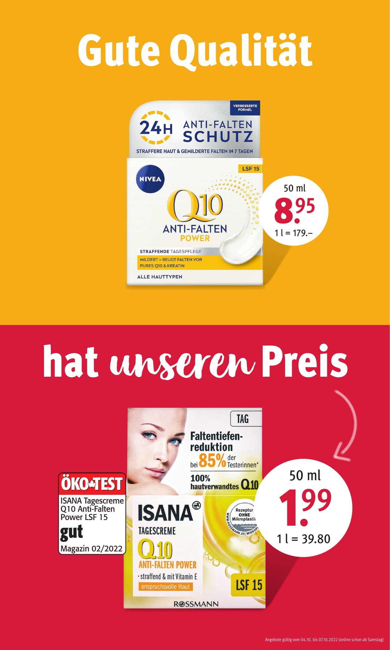 Prospekt Rossmann 04.10.2022 - 07.10.2022