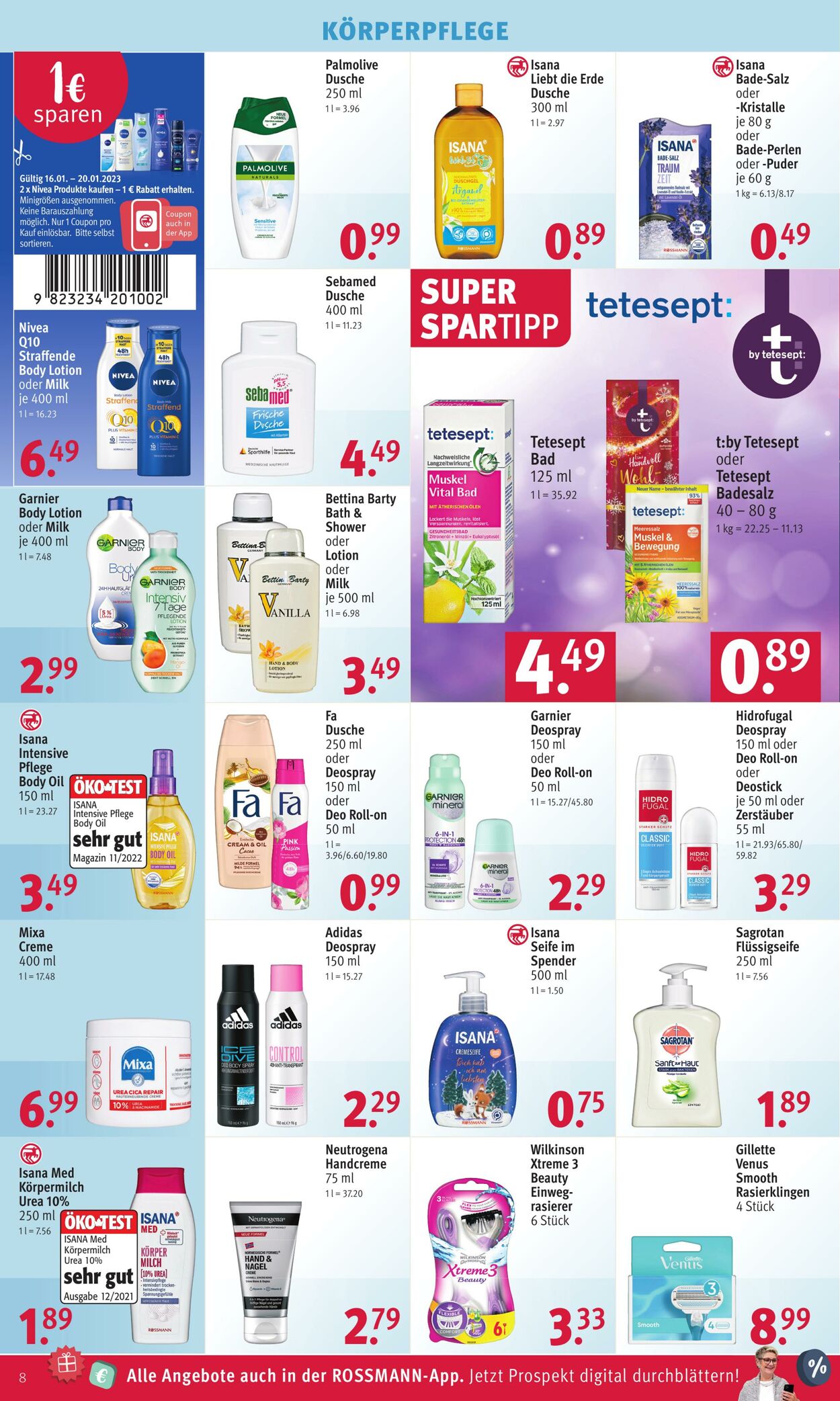 Prospekt Rossmann 16.01.2023 - 20.01.2023