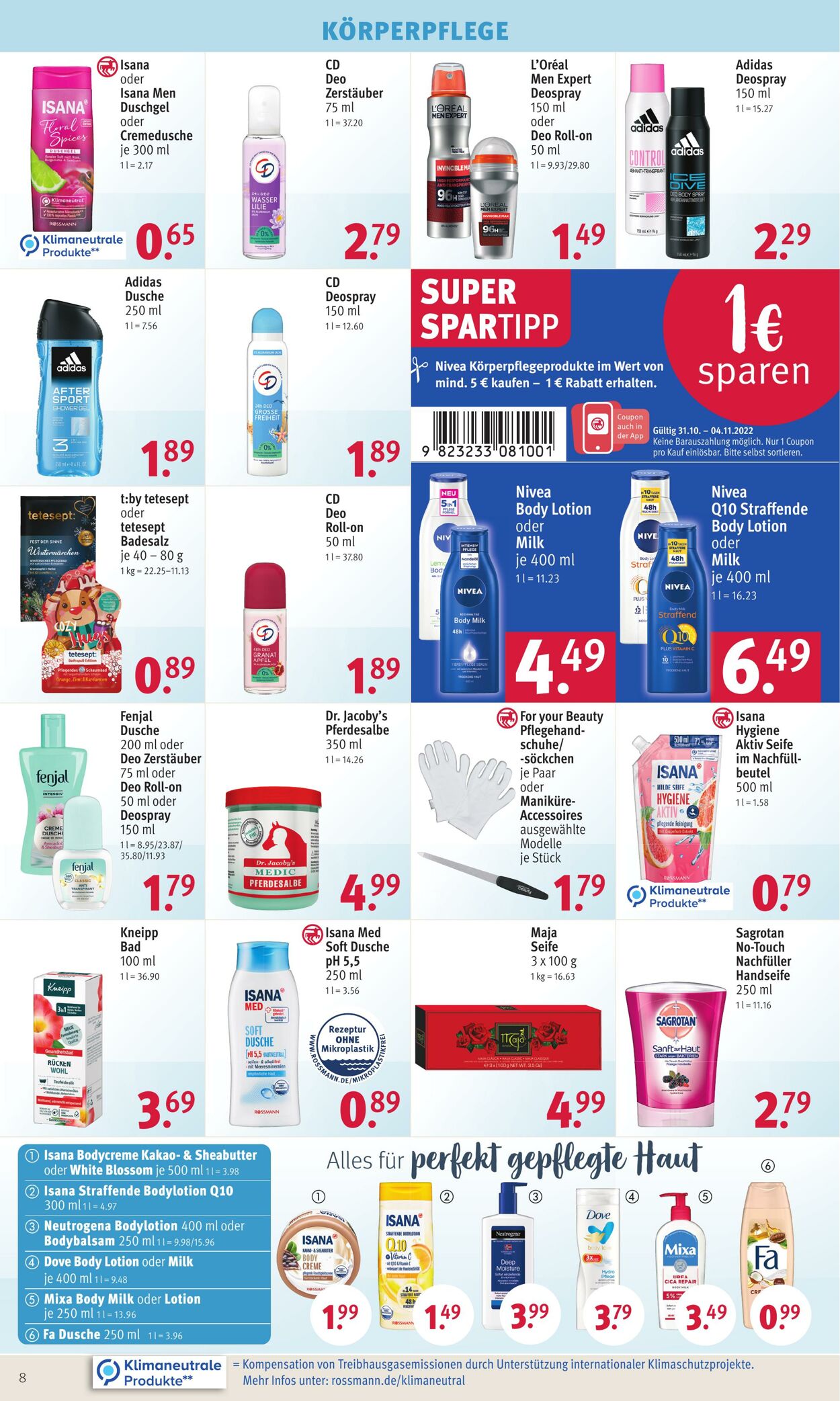 Prospekt Rossmann 31.10.2022 - 04.11.2022