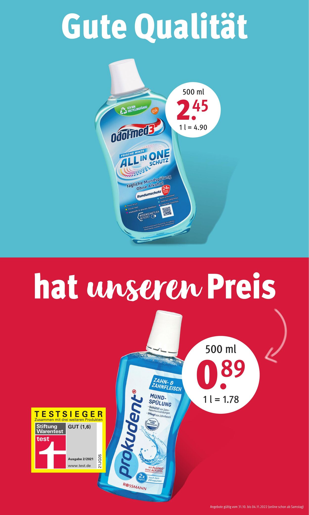 Prospekt Rossmann 31.10.2022 - 04.11.2022