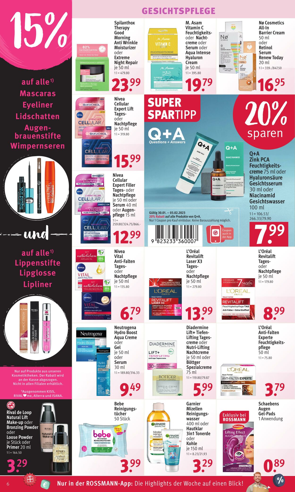 Prospekt Rossmann 30.01.2023 - 03.02.2023