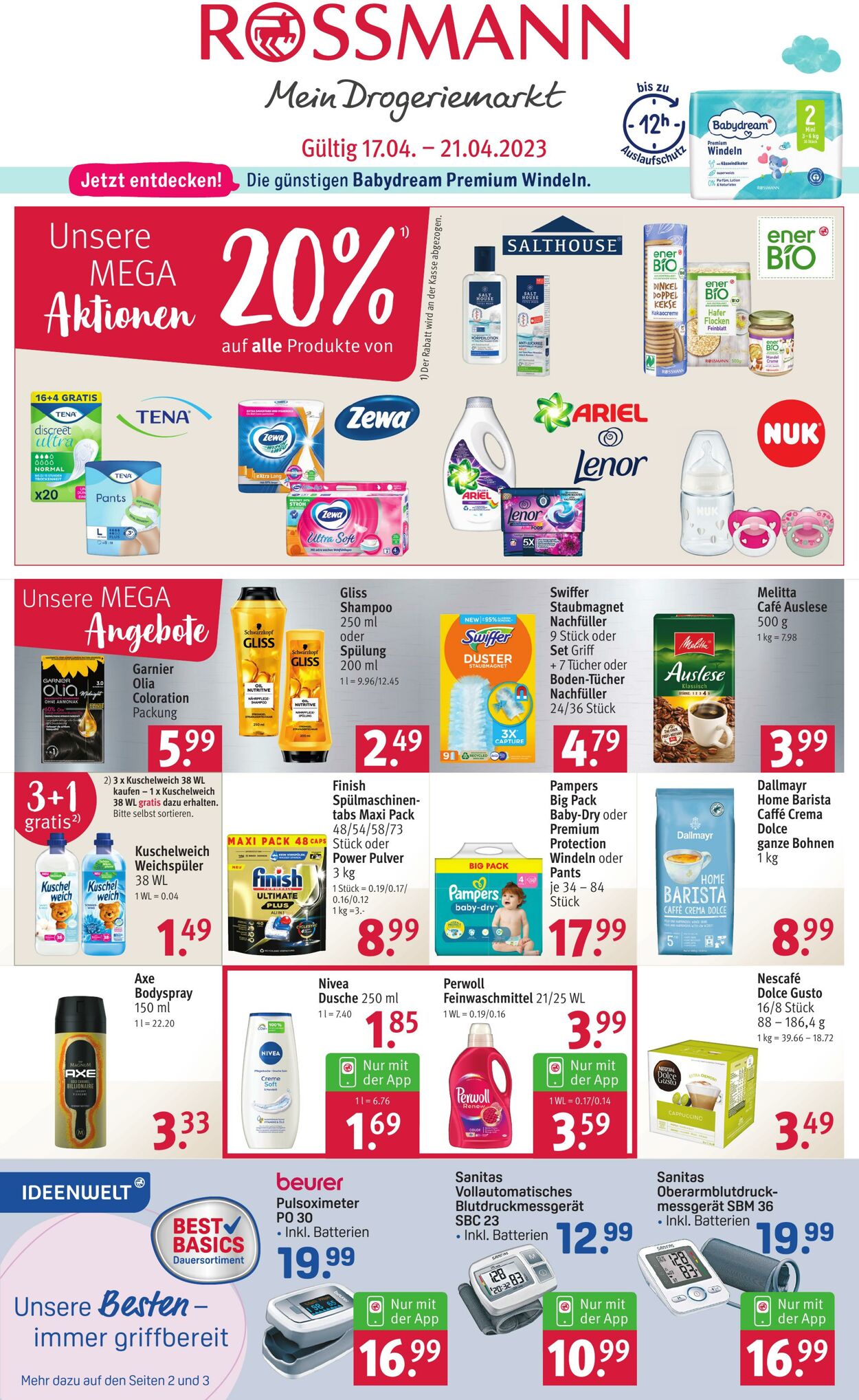 Prospekt Rossmann 17.04.2023 - 22.04.2023