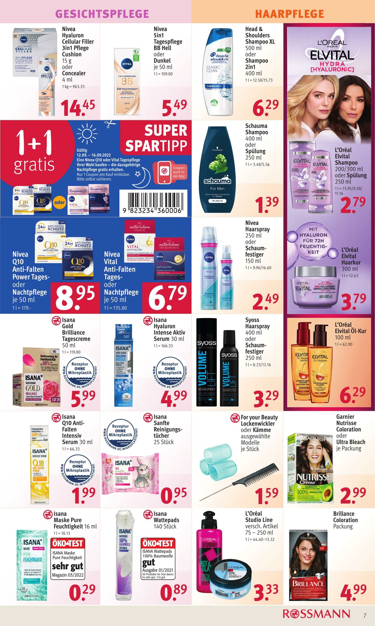 Prospekt Rossmann 12.09.2022 - 16.09.2022