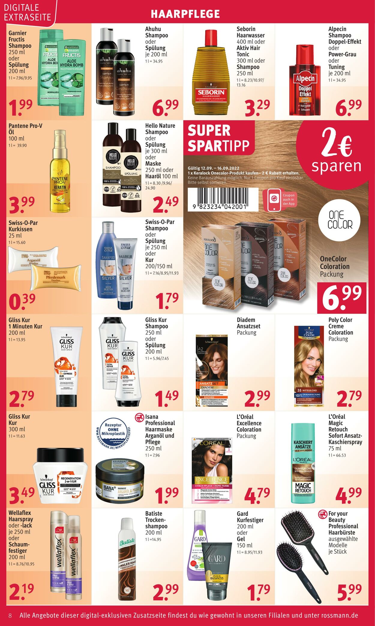 Prospekt Rossmann 12.09.2022 - 16.09.2022